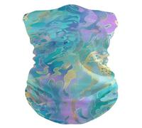 Bandana Purple Golden Cleetah Prints Elastico Decorazione facciale Traspirante Sciarpa a Tubo per Arrampicata Yoga 26X30cm