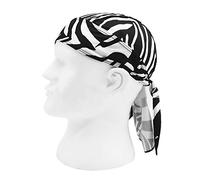 Bandana sportiva ad asciugatura rapida, protegge dai raggi UV, ideale per ciclismo, corsa e motociclismo o come cuffia da indossare sotto il casco, motivo: teschi