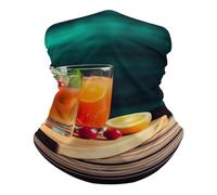 Bandana Succo sul Tagliere di Legno Multiuso Decorazione Facciale Antivento Passamontagna per Estivo Bambini Uomo