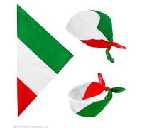 Bandana tricolore Italia 55x55 cm in cotone