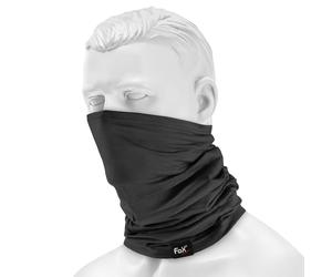 Bandana tubolare protettiva MFH Fox Outdoors Merino Lite - Black