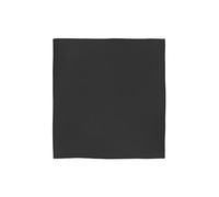 Bandane 100% cotone unisex con motivo paisley, fazzoletto sciarpa per capelli/collo/polso/testa, COD.644 (Nero)