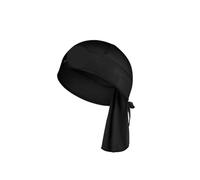 Bandane Da Uomo 2Pcs Cycling Hat Under Helmet Quick Dry Summer Cooling Liners Motorcycle Head Wrap Bandana Skull Caps MTB Bicycle Per Uomo(Black)