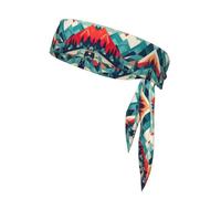 Bandane da viaggio con stampa di paesaggi di montagna alla moda - Fascia per capelli unisex per allenamento, jogging, ciclismo, yoga e altro ancora