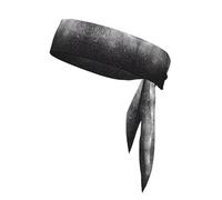 Bandane per capelli con stampa glitter argento lucido, unisex, per attività sportive, corsa, yoga, ciclismo