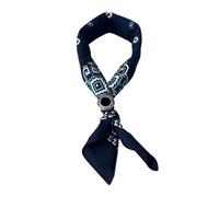 Bandane quadrate dal design etnico morbido fazzoletto accessorio per capelli alla moda per l'uso quotidiano come fasce per capelli o sciarpe da collo copricapo hip hop, J, Taglia unica