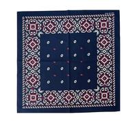 Bandane quadrate dal design etnico morbido fazzoletto accessorio per capelli alla moda per l'uso quotidiano come fasce per capelli o sciarpe da collo copricapo hip hop, I, Taglia unica