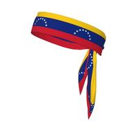 Bandane sportive con stampa bandiera del Venezuela - comode fasce per il sudore atletiche per corsa, yoga, ciclismo e altro ancora