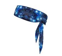Bandane sportive con stampa di cervello con intelligenza artificiale, eleganti e confortevoli, fasce per il sudore atletiche per corsa, yoga, ciclismo