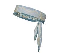 Bandane sportive con stampa di navi a vela, eleganti e confortevoli, per corsa, yoga, ciclismo