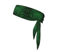 Bandane sportive per la testa, unisex, con stampa dell'era degli hacker, fascia per capelli per allenamento, fasce per il sudore per l'estate, il ciclismo e molto altro ancora