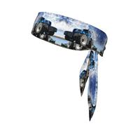 Bandane sportive per la testa, unisex, con stampa trattore agricolo, fascia per capelli per allenamento, fasce per il sudore atletiche estive, ciclismo e molto altro ancora