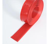 Bandas antideslizantes autoadhesivas para escaleras, fabricadas en PVC. Se pueden cortar a medida, despegar y pegar en el borde de los peldaños(Red,3cm)