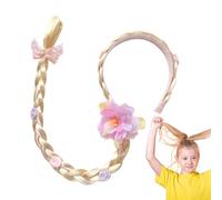 Bande della principessa per ragazze, ragazze delle parrucche per bambini,Principesse vestire le parrucche - Strumento di styling morbido colorato per la pelle per capelli realistici amichevole per gio