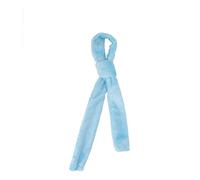 Bande della testa lunga fascia antistrip slip band bandio per la testa di arricciatura creativa comoda per viaggi di lavoro per capelli bagnati a casa (Blu)