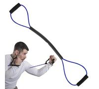 Bande di allenamento per boxe - Fasce di resistenza ad alta resistenza, attrezzatura da boxe con corda elastica per esercizi | Corda di trazione per allenamento di agilità con comode maniglie, equ