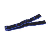 Bande di esercizi elastici, bande di terapia fisica yoga stretching cinghia per esercizio accessorio elastico cinghia per la palestra di casa fitness (blu)