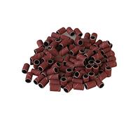 Bande di levigatura 100pcs per Nail Drill 180 Manicure utensili montati teste di molatura cilindrica