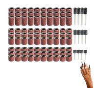 Bande di levigatura per unghie - Bit per chiodi elettrici | Bande di levigatura per trapano per unghie | File unghie Grit | Maniche a levigatura a grana | di levigatura | bande di leviga