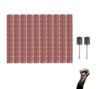 Bande di levigatura per unghie - Bit per chiodi elettrici | Bande di levigatura per trapano per unghie | File unghie Grit | Maniche a levigatura a grana | di levigatura | bande di leviga