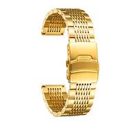 Bande di orologi di ricambio compatibili con orologio galassy 42mm/46mm, attivo 2, marcia S3 classico/frontiera smartwatch a rilascio rapido a 15 griglia in acciaio inossidabile in acciaio in acciaio