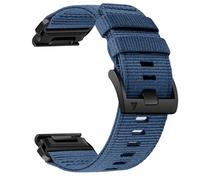Bande di orologi in nylon per garmin fenix 7x/6x/5x/enduro 2, fit rapido 26 mm cinghia da polso sportivo nylon regolabile con telaio in acciaio inossidabile per tattix 7