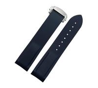 Bande di orologi in silicone in gomma da 20 mm 22 mm per Omega Seamaster 300 Speedmaster Cinturino SEIKO Watchband's Men's Watch Accessori da uomo
