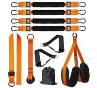 Bande di pull -up di resistenza - 25x26x7cm Assist cinghie, attrezzatura da allenamento in in nylon pesante, aiuti per esercizi per il corpo a pieno corpo | Attrezzatura da palestra per la casa