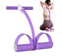Bande Di Resistenza Con Maniglie - Stretching Pedale Estensione | Fascie Di Resistenza Antiscivolo HD Con Maniglie Per Allenamento Stretching Sport Viaggio Home Gym Pilates Fitness Donne