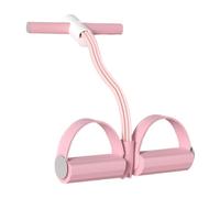 Bande di resistenza - Design non slip riutilizzabile, corda a pedale dello yoga, fasce di esercizi HD elastico con manici per le attrezzature da palestra Pilates Allenamento di traduzione di stretchin
