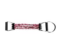 Bande Di Resistenza - Estensore In Lattice Naturale Con 3 Fori Per Stretching,Espansore Toracico Regolabile con Maniglie e Pedale per Allenamento della Accessori per Palestra Domestica