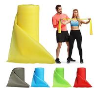 Bande di resistenza Rullo di massa professionale, fascia elastica, senza lattice, fasce elastiche per donne o uomini che lavorano, fasce di esercizio per terapia fisica, yoga, pilates, riabilitazione,