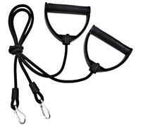 Bande di resistenza Stepper da 2 pezzi con manici e cinghia di collegamento - bande di allenamento ed esercizi per l'allenamento della forza, tonificazione muscolare, attrezzatura per il fitness dell