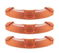 Bande di sudore con cappello a durata - cuscini per il casco assorbenti da 8 pollici, 3 pezzi comodi cuscinetti per copricapo, lavoro elettrico Sostituzione Assorbimento del comfort Pacchetto di