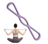 Bande Elastiche da Donna - Figura 8 con Maniglia Antiscivolo Portatile,Fasce Elastiche Per Esercizi E Stretching | Per Principianti e Amanti del Fitness, Yoga ed Allenamento in Palestra o a Casa