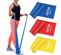 Bande Elastiche Fitness, Potok elastico fitness (3 pezzi) con 3 livelli di resistenza, è ideale per yoga, pilates, allenamento di forza e flessibilità e stretching