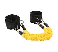 Bande elastiche per gambe con polsini, fascia elastica per caviglie, allenamento gambe e glutei, cinghia elastica per esercizi, attrezzatura per allenamento a casa, per slanci e