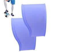 Bande in pizzo di calcio - Elastico involucro scarpe silicone, supporto per biti protettivo, comodo banda non slip, design flessibile forte | la pratica allenamento adulti giovanili all'aperto