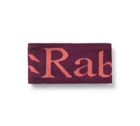 Bandeau Rab Knitted Logo Headband (Mulberry/Hibiscus) ONE