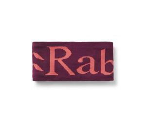 Bandeau Rab Knitted Logo Headband (Mulberry/Hibiscus) ONE