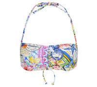 Bandeau - reggiseno costume - donna Blue/Yellow 40