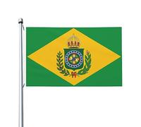 Bandeira Nova Do Imperio Do Brazil Bandiere Da Giardino Con 2 Occhielli Bandiera Da Cortile Resistente Alle Intemperie Garden Flag Per Patio Fattoria Interni 90X150 Cm