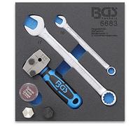 BGS Set Di Attrezzature Per Tubo Freno DIN 4.75 Mm 3/16 KFZ-Bördelungen 6683