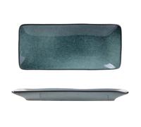 BANDEJA- PLATO AZUL 10x22 CM