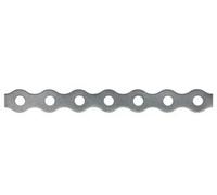 Bandella a Rotolo Perforata Zincata 12 Mmh. con Fori Ø 5 mm 2 Pezzi