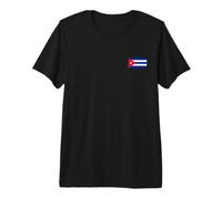 Bandera Cubana Flag per Uomo Donna Bandiera di Cuba Maglietta Premium