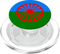 Bandera Gitana - Bandiera internazionale zingara romana PopSockets PopGrip per MagSafe