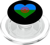 Bandera Gitana - Bandiera internazionale zingara romana PopSockets PopGrip per MagSafe