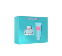 Banderas, Blue Seduction Cofanetto regalo per donna EDT 50 ml + Lozione corpo 75 ml, Lunga durata, Fragranza fresca e leggera, Note fruttate e floreali, Adatto da indossare di giorno