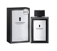 Banderas Perfume The Secret, Eau de Toilette Spray per Uomo, Fragranza di Cuoio Fruttato, 200 ml